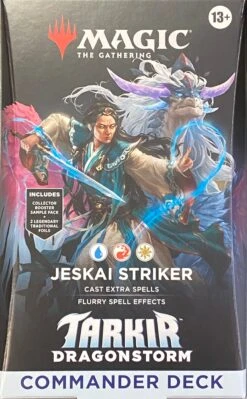 Wizards Of The Coast Magic The Gathering - Tarkir Dragonstorm - Jeskai Striker - Commander Deck