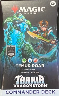 Wizards Of The Coast Magic The Gathering - Tarkir Dragonstorm - Temur Roar - Commander Deck