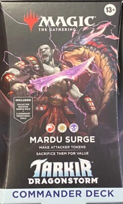Wizards Of The Coast Magic The Gathering - Tarkir Dragonstorm - Mardu Surge - Commander Deck