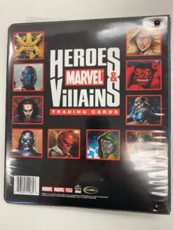 Rittenhouse - Marvel - Heroes & Villains Trading Cards - Binder 9 Rittenhouse - Marvel - Heroes & Villains Trading Cards - Binder -CARDBOARD MEMORIES image4 76