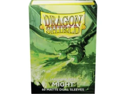 Arcane Tinmen - Dragon Shield Dual Sleeves - Japanese Size - Matte - Might - Package Of 60