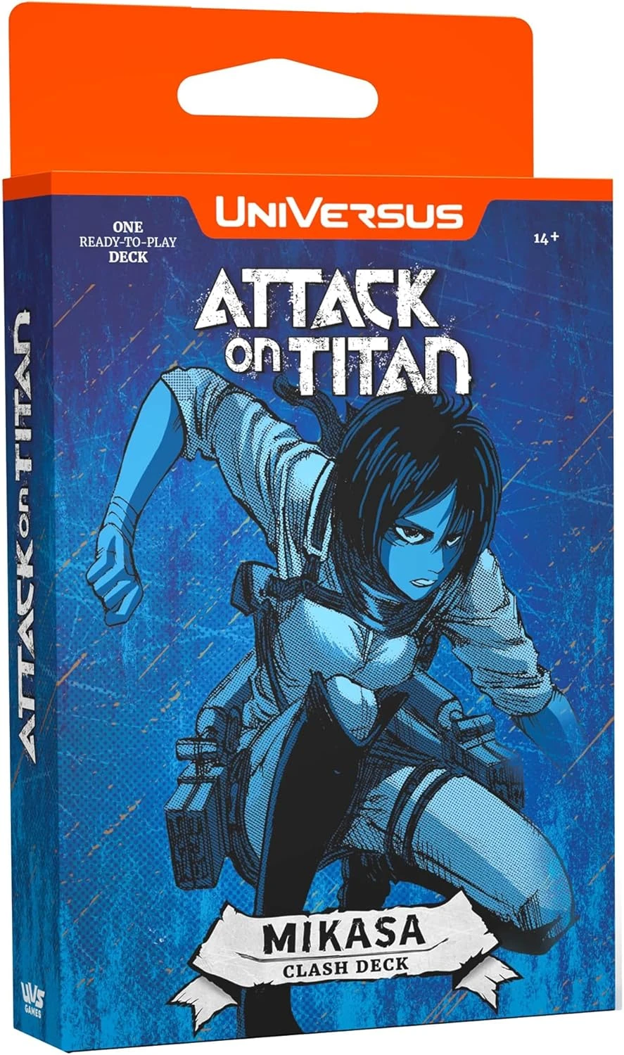 UVS Games - Attack On Titan - Battle For Humanity - Mikasa Clash Deck 1 UVS Games - Attack On Titan - Battle For Humanity - Mikasa Clash Deck
