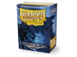 Arcane Tinmen - Dragon Shield Sleeves - Standard Size - Classic - Night Blue - Package Of 100
