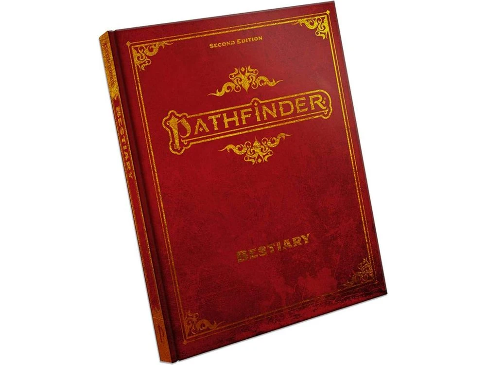 Paizo - Pathfinder - Bestiary - Second Edition Rulebook - Hardcover 1 Paizo - Pathfinder - Bestiary - Second Edition Rulebook - Hardcover