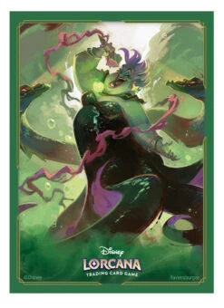 Disney - Lorcana - Archazias Island - Sleeves - Ursula -CARDBOARD MEMORIES raw 10 316f9572 5c7f 454d 923e aa3e5c5403e3