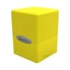 Ultra Pro - Satin Cube Trading Card Deck Box - Lemon Yellow