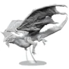 Wizkids - Dungeons And Dragons - Unpainted Miniature - Nolzurs Marvellous Miniatures - Adult Silver Dragon