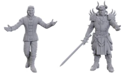 Wizkids - Dungeons And Dragons - Unpainted Miniature - Baldurs Gate 3 Special Edition - Sarevok Anchev And Raphael - 96371 - Pre-Order May 15th 2025
