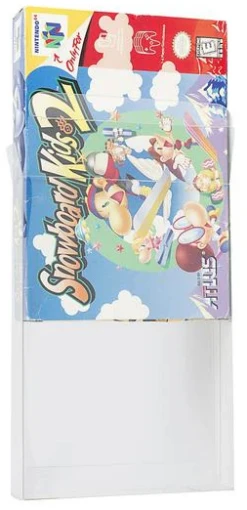 Evoretro - Super Nintendo/Nintendo 64 Box PET Protectors - 25 Pack -CARDBOARD MEMORIES raw 22 6a23b78a 5ac8 4857 935d 488b2b0b9f09