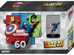 Wizkids - Marvel - HeroClix - Avengers 60th Anniversary - Play At Home - Captain America
