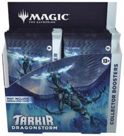 Wizards Of The Coast Magic The Gathering - Tarkir Dragonstorm - Collector Booster Box