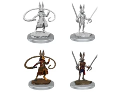 Wizkids - Dungeons And Dragons - Unpainted Miniature - Nolzurs Marvellous Miniatures - Harengon Rogues - 90487