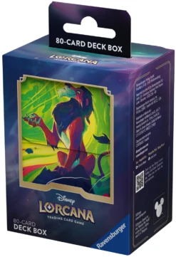 Disney - Lorcana - Azurite Sea - Deck Box - Scar