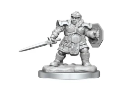 Wizkids - Dungeons And Dragons - Unpainted Miniature - Nolzurs Marvellous Miniatures - Dwarf Fight Female - 90406 -CARDBOARD MEMORIES raw 96 8e910efc 1f73 4919 bda3 a22fa821e7fa