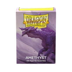 Arcane Tinmen - Dragon Shield Sleeves - Standard Size - Matte - Amethyst - Package Of 100