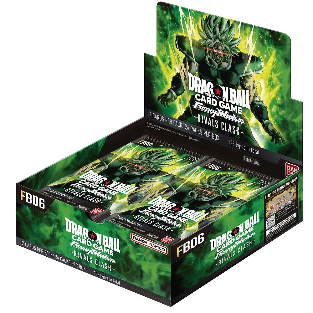 Bandai - Dragon Ball Super - Fusion World 6 - Rivals Clash - Booster Box 1 Bandai - Dragon Ball Super - Fusion World 6 - Rivals Clash - Booster Box