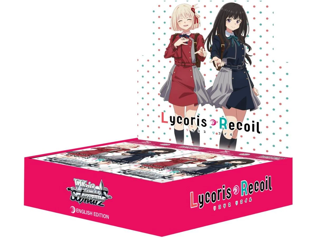Bushiroad - Weiss Schwarz - Lycoris Recoil - Booster Box 1 Bushiroad - Weiss Schwarz - Lycoris Recoil - Booster Box