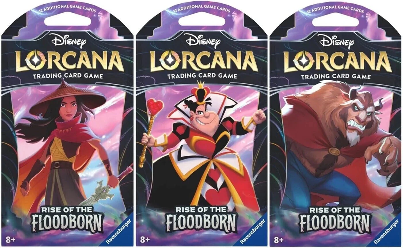 Disney - Lorcana - Rise Of The Floodborn - Blister Pack 1 Disney - Lorcana - Rise Of The Floodborn - Blister Pack