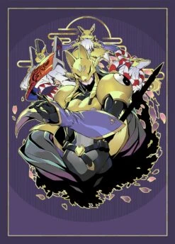 Bandai - Digimon - 2024 - Volume 2 - Sakuyamon - Card Sleeves - Standard 60ct