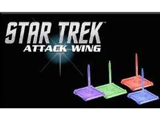 Wizkids - Star Trek Attack Wing - Faction Base And Peg Set - Blue