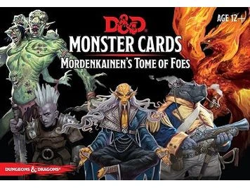 Wizards Of The Coast - Dungeons And Dragons - Monster Cards - Mordenkainen's Tome Of Foes 1 Wizards Of The Coast - Dungeons And Dragons - Monster Cards - Mordenkainen's Tome Of Foes