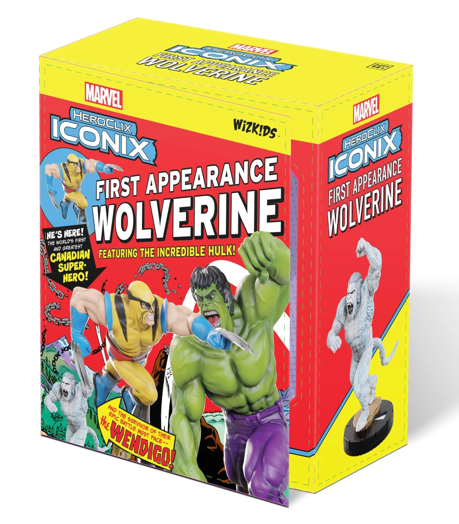 Wizkids - Marvel - HeroClix - Iconix - First Appearance Of Wolverine 1 Wizkids - Marvel - HeroClix - Iconix - First Appearance Of Wolverine